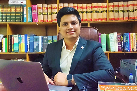 Here is a photo of the best company lawyer in bangladesh called Nashir Ahmed Kushol.