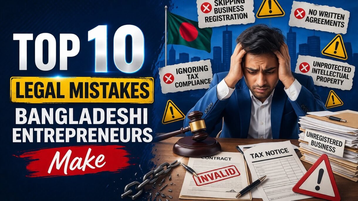 Legal Mistakes Bangladeshi Entrepreneurs