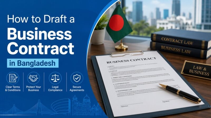 How to Draft a Business Contract in Bangladesh